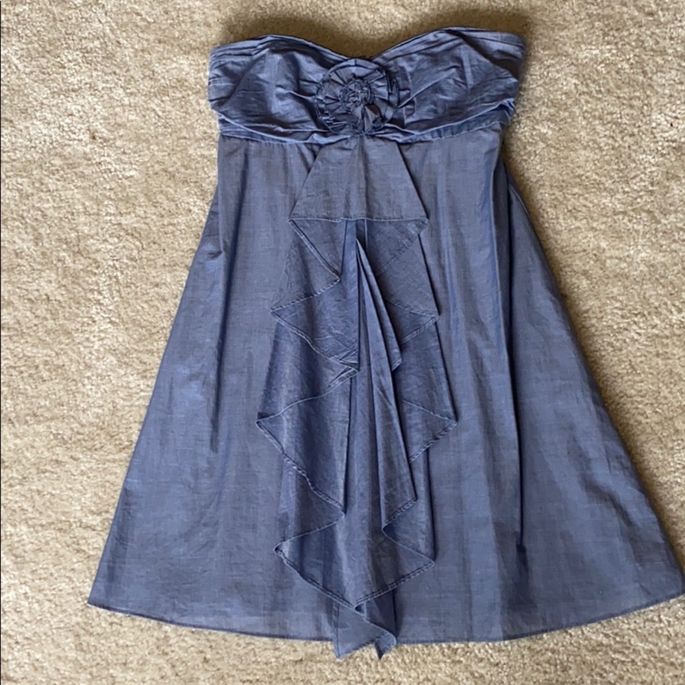 Jcrew Chambray colored dress